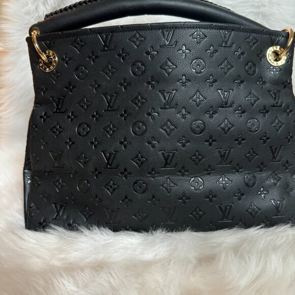 Luxe Look for Less – "Louis Vuitton" Empreinte Artsy MM Black - Picture 2 of 4